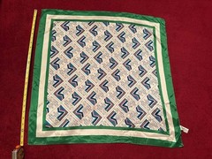 1980 XIII Olympic Winter Games Lake Placid Scarf by Athalon 100% Acetate