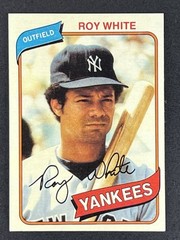 1980 Topps #648 Roy White New York Yankees