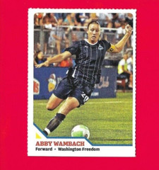 2010 SI Kids ABBY WAMBACH Card-Sports Illustrated USA Soccer Women Olympics #511