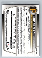 2025 Bowman Draft #BDC-102 Konnor Griffin Chrome Laser Refractor