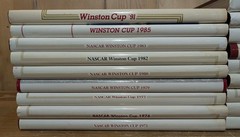 Lot of 18 NASCAR Winston Cup Yearbooks 73,76,77,79,80,82,83,85,91-99,01