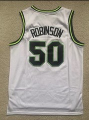 NWOT Navy Midshipmen David Robinson Basketball Jersey Small S #50