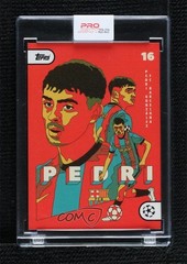 2022 Topps Project 22 Online Exclusive /1652 Pedri by Timba Smits 0jf5