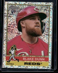 2025 Topps Heritage #51 Blake Dunn Chrome Silver Sparkle Refractor