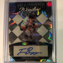 2024 Leaf Metal Diamond Wonders Auto 9/25 Travis Bazzana #DW-TB1 Guardians