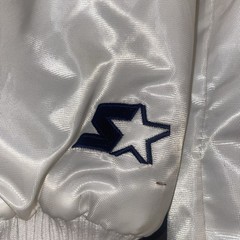Vintage New York Yankees Starter Power Forward Full Snap Satin Jacket – Large