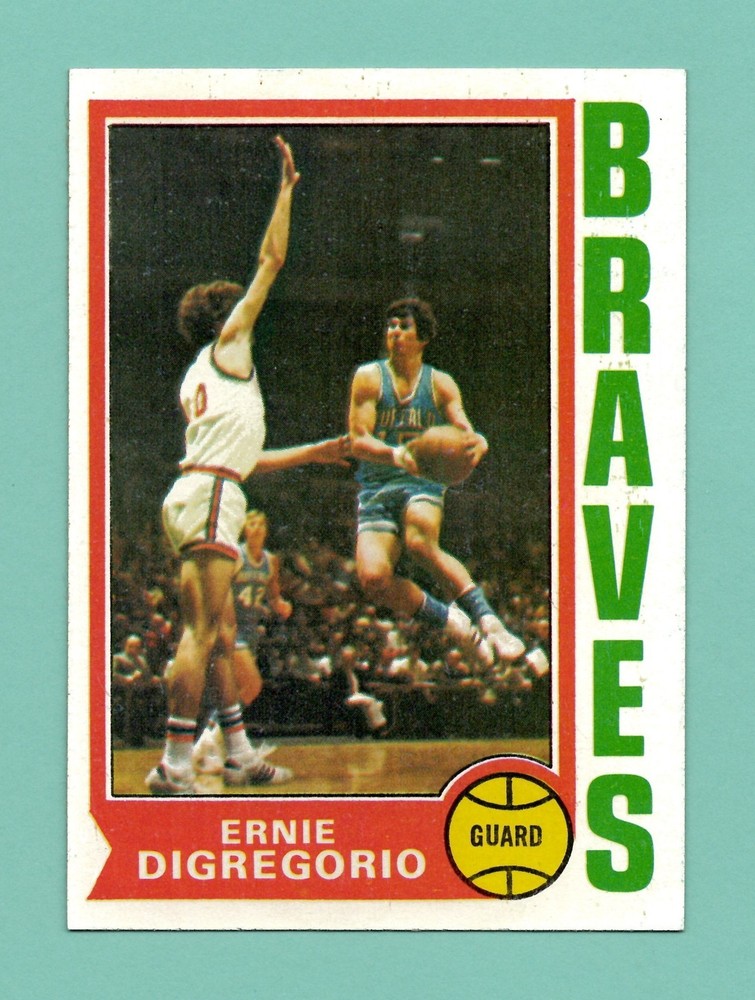 1974 Topps #135 Ernie Digregorio NM NM+ *CENTERED* Rookie RC Buffalo Braves