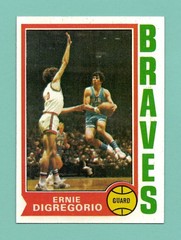 1974 Topps #135 Ernie Digregorio NM NM+ *CENTERED* Rookie RC Buffalo Braves