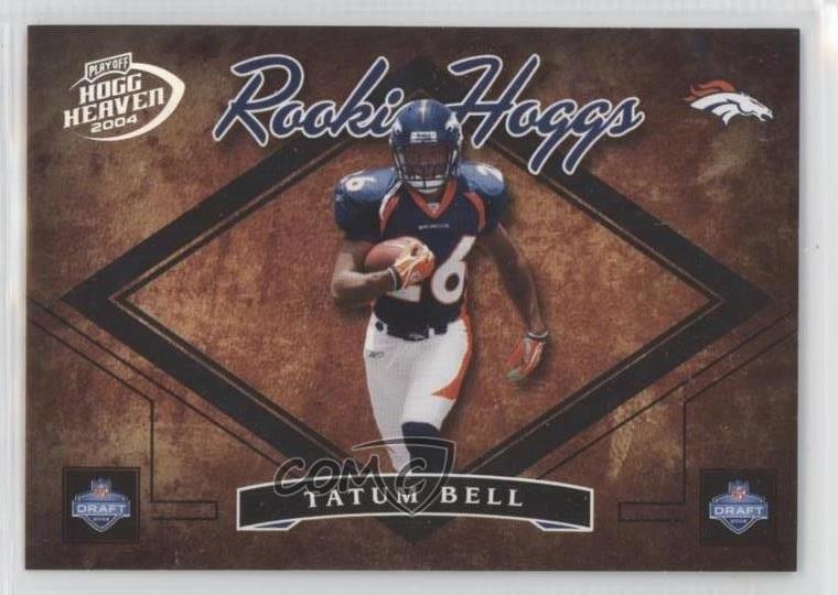 2004 Playoff Hogg Heaven Rookie Hoggs 401/750 Tatum Bell #RH-32 RC y0i