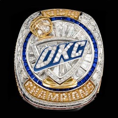 2025 NBA Oklahoma City Thunder Championship Ring with Box
