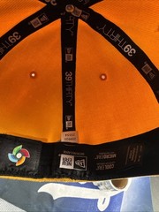 Men&rsquo;s New Era Yellow/Blue Colombia Baseball 2026 World Baseball Classic M-Crown