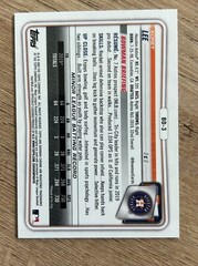 2020 Bowman Draft Chrome Green Refractor /99 Korey Lee #BD-3 Houston Astros