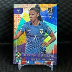 * SAKINA KARCHAOUI Pitch Queens #10 France RC • 2023 Donruss Womens World Cup