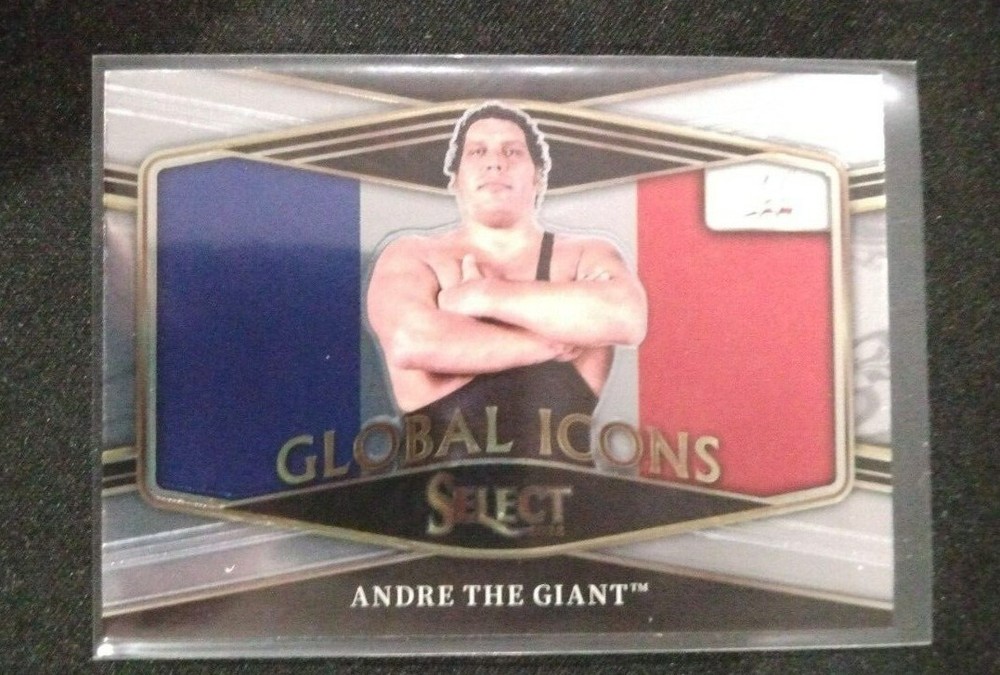 2022 Panini Select Andre The Giant Global Icons Insert SP (French Alps) Legend
