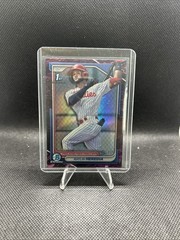 2024 Bowman – Chrome Prospects Raylin Heredia #BCP-146 Fuchsia Lunar 198/199