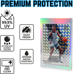 10CT Magnetic Card Holders – 35Pt One Touch Card Holder | U-V Protection Hard Pl