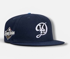 Los Angeles Dodgers City Connect Hat 2025 World Series Cap New Era 59Fifty Navy