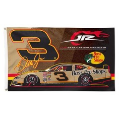 Dale JR #3 Nascar Bass Pro Shops Car Racing 3×5 FT Flag Wall Decore Banner