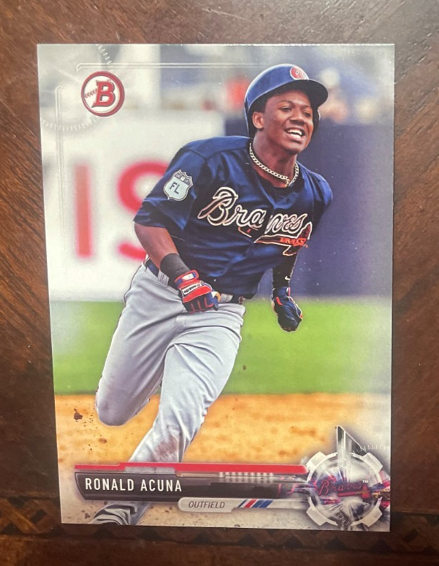 RONALD ACUNA JR – 2017 Bowman Draft #BD-39 FS Qty