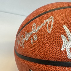 Run TMC Mitch Richmond Tim Hardaway Chris Mullin Signed Basketball | BAS Witness