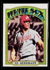 1972 Topps Set-Break #452 Ed Herrmann, Excellent , (HUCK&rsquo;S)