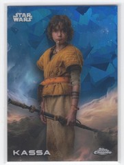 #69 2025 Topps Chrome Star Wars SAPPHIRE Kassa