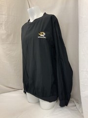 Missouri Tigers Pullover Jacket XXL Black 100% Nylon Westark YGI W1-198