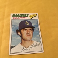1977 Topps Bill Laxton Seattle Mariners 394 Ex Free Shipping