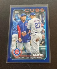 2024 Topps Update Royal Blue Parallel (Pick List – You Choose)
