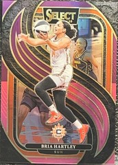 2025 Panini Select Bria Hartley Pink & Purple Prizm Premier /99 Connecticut Sun