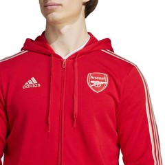 NWT Adidas Men&rsquo;s Arsenal FC DNA Full Zip Hooded Track Jacket HZ2070