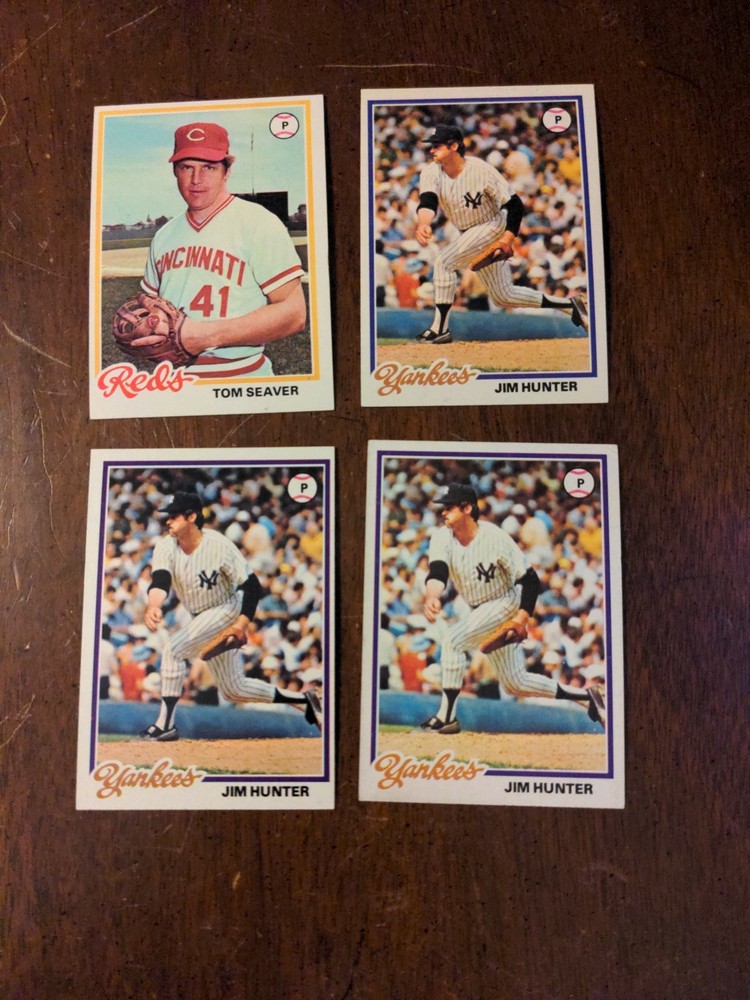 1978 TOPPS BASEBALL CARD SINGLES You Pick / choose (251-500) EXMT-NRMT