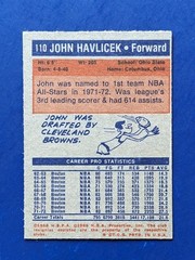 1972-73 Topps – John Havlicek HOF #110 – Boston Celtics VGEX/EX