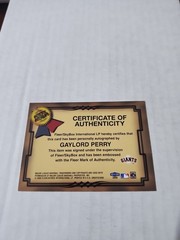 2000 Fleer Graets Of The Game Gaylord Perry Auto NNO