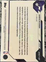 2026 TOPPS NOW DARRYN PETERSON NBA DRAFT SP IMAGE VARIATION ROOKIE RC #DPET-SP