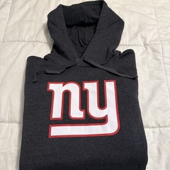 Fanatics NFL New York Giants Men’s Dark Gray/Black Hoodie Size XL NEW
