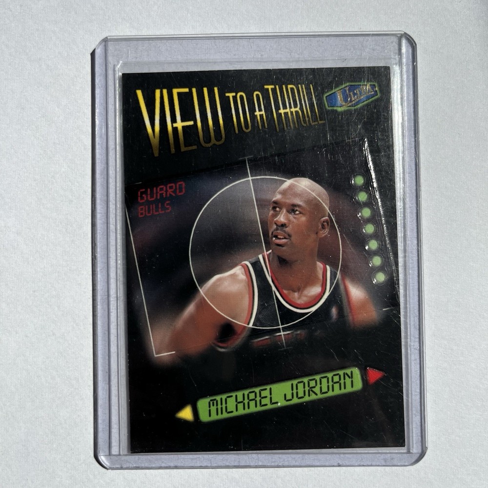 1997-98 Fleer Ultra – View to a Thrill Michael Jordan #1 VT