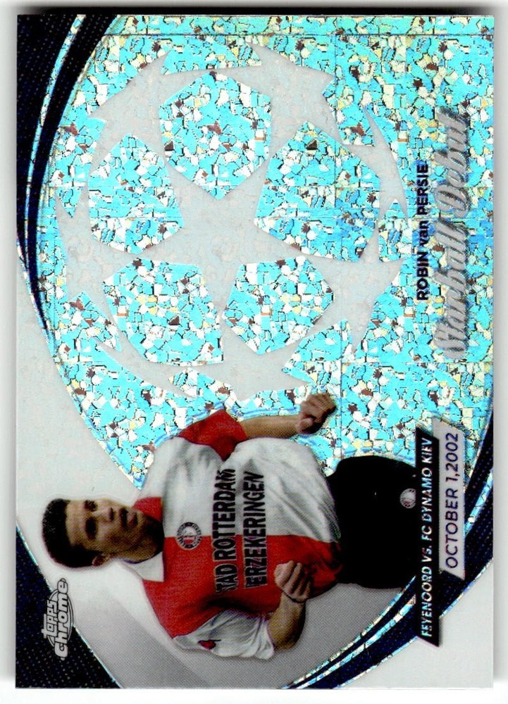 2023-24 Topps Chrome UEFA Club NM – Starball Debuts Robin van Persie #SD-2