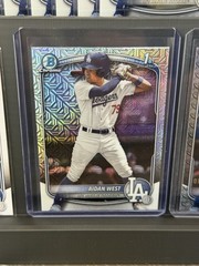 Aidan West Lot (18) 2025 Bowman Draft – Metal /100, Sheet Refractor & Refractors
