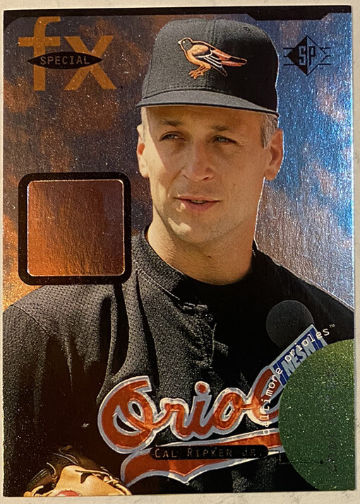 1995 Upper Deck Special FX Holographic Foil Cal Ripken Jr. Card 16/48