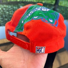 Rare The Game Florida Gators Big Logo Mascot 90s NCAA College Snapback Hat/Cap