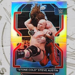 SCSA 2022 Panini Prizm Silver STONE COLD STEVE AUSTIN #192 WWE