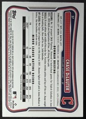 Chase DeLauter 2026 Bowman Sky Blue Border RC Guardians /499