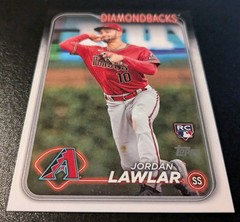 2024 Topps Series 2 Baseball Jordan Lawlar Rookie #451 Arizona Diamondbacks