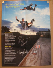 Tony Hawk & Shaun White Rookie Vintage Poster SI for KIDS June 2001