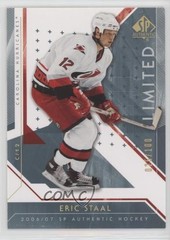 2006-07 SP Authentic Limited 25/100 Eric Staal #82 0s6k