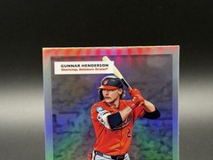 2025 Topps Platinum Gunnar Henderson / Cal Ripken Jr Double Header Orioles