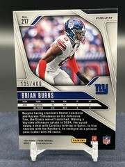 2024 Panini Prizm #217 Brian Burns Pandora Prizm #/400 Giants