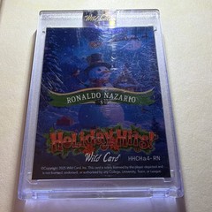 Wild Card 2025 Holiday Hits Ronaldo Nazario Brazil Christmas Hit! HHCHa4-RN 1/1