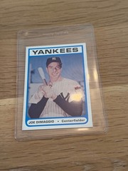 Joe Dimaggio 1972 The Bowery Bank (Vintage) Yankees (NM-M) HOF & RARE